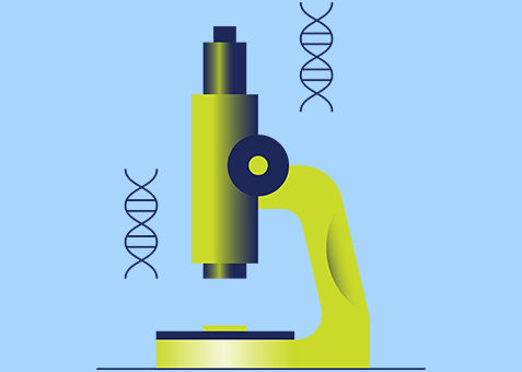 Microscope and DNA