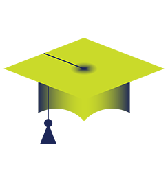 Graduation cap illustration