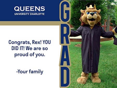 Example of commencement sign for purchase