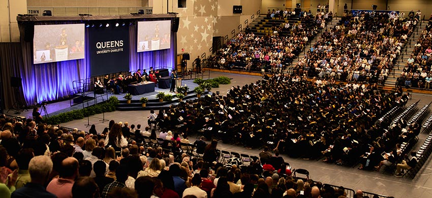 2026 Commencement ceremony in Curry Arena