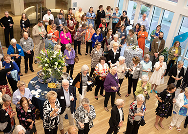 Alumni event at Gambrell Center