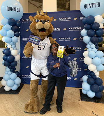 Miss Betty and Rex during QUnited