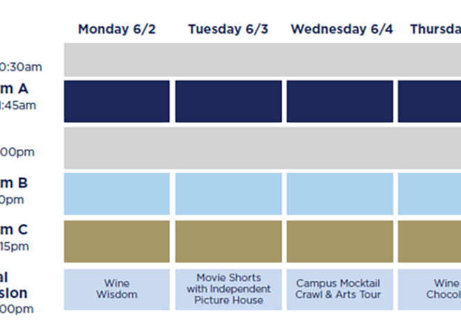 QUill schedule