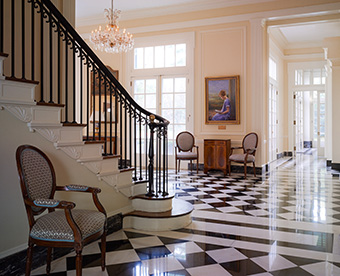 Duke Mansion foyer