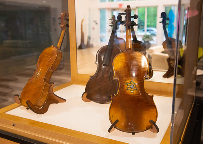 Violins of Hope at Greenspon Center event