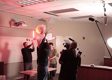 Filming short film 