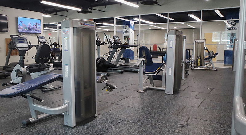 Levine Center weight room
