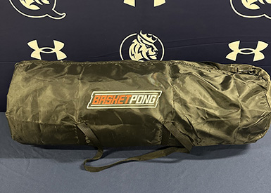 Basket pong equipment