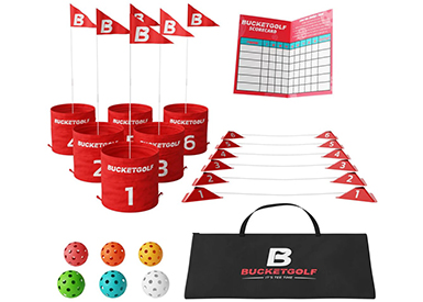 Bucket golf equipment