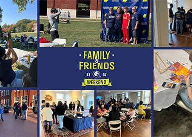 Collage of Family & Friends Weekend 2024