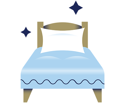 Bed illustration