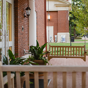 Northwest front porch swings