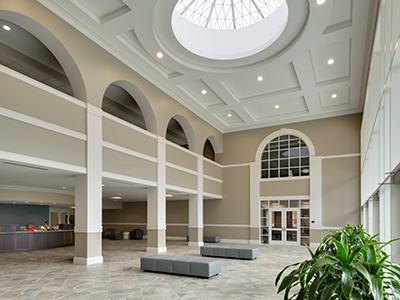Levine Center lobby