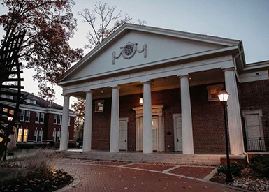 Belk chapel front exterior