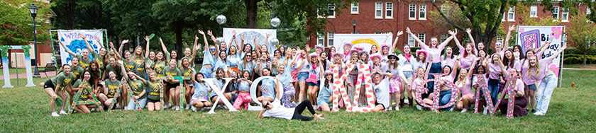 Sororities Bid Day 22