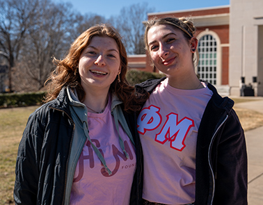 Phi Mu sisters