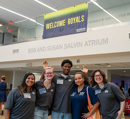 ROAR leaders by Welcome Royals banner
