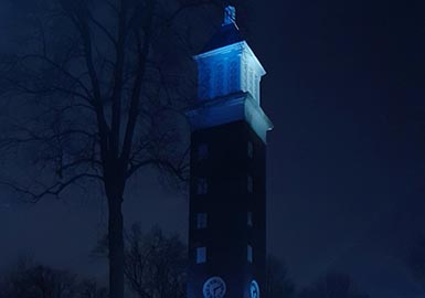 Clocktower at night