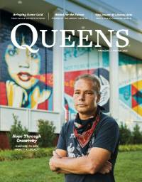 Queens magazine winter 2022 cover