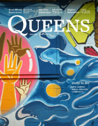 Queens magazine winter 2020 cover