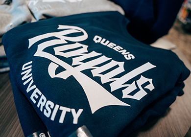 QU Royals sweatshirt