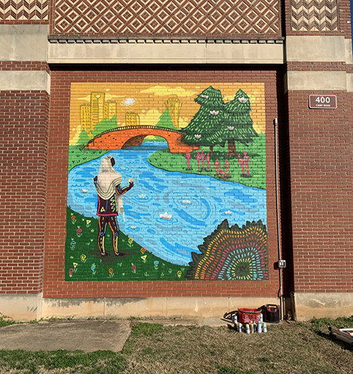 Mike Wirth Mural