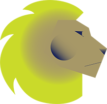 Rex the lion illustration