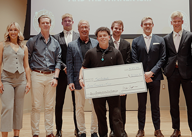 Pitch Competition students group photo