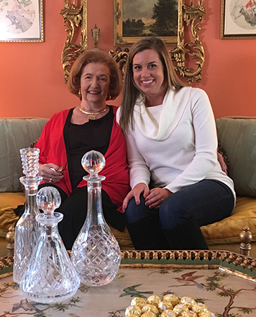 Jean Blaylock and Abby Tolar