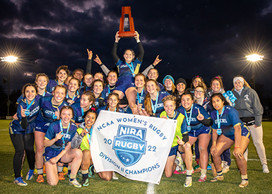 2025 women's rugby champions team photo