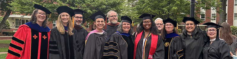 Satori Smith with English professors