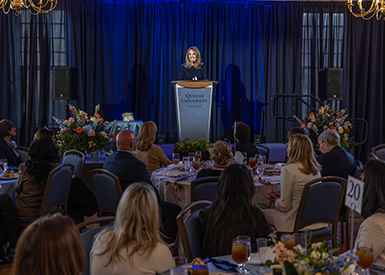 Tammy DeBoer speaking at BWOY event