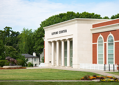 External photo of Levine Center