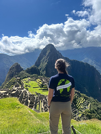 Jenna Hodges at Machu Picchu
