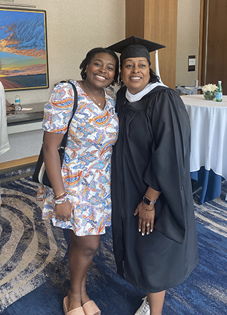 Lauryn Futrell and Mom