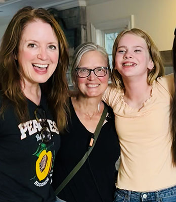 Sally Wheeler Maier and Elizabeth Martin