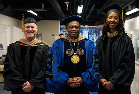 Jesse Cureton, Brandon Perry, Shelley Cayette-Weston