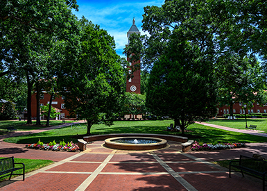Residence Quad and clocktower